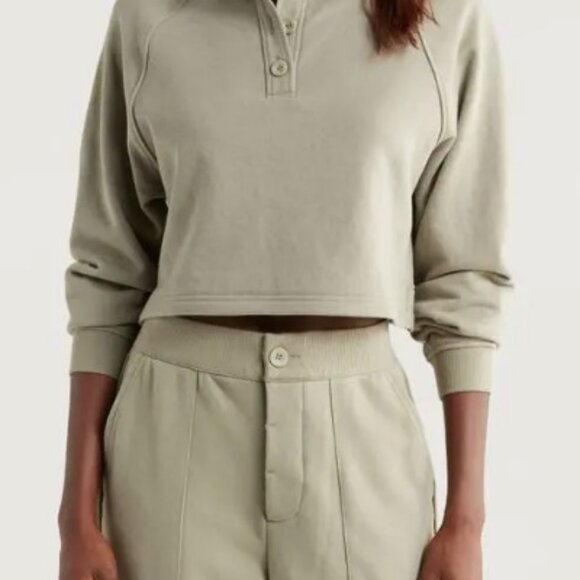 NWT Ugg Women's Kaylee Polo Sweatshirt - Picture 8 of 9